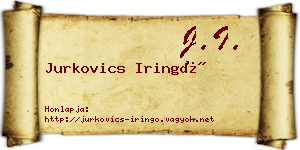 Jurkovics Iringó névjegykártya